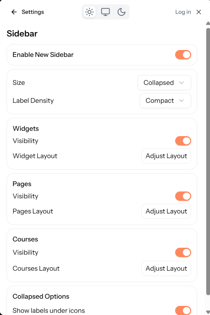 Better Campus (formerly Better Canvas) Enhanced Canvas Dashboard with Dark Mode Features Active